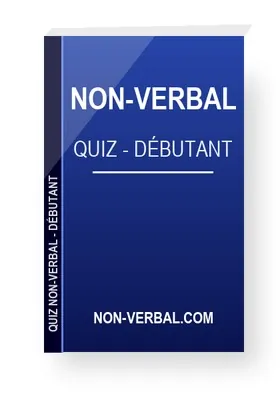 Accueil 2 non verbal quiz debutant fr